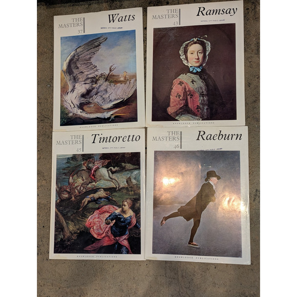 VTG The Masters Lot of 23 Knowledge Publications Art Booklets Prints Gallery - Picture 4 of 8